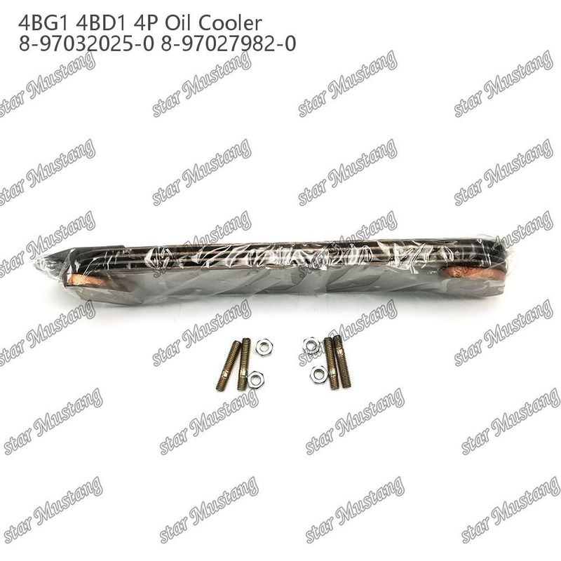 Oil Cooler 4BG1 4BD1 4P 8-97032025-0 8-97027982-0 For Isuzu Engine Spare Parts