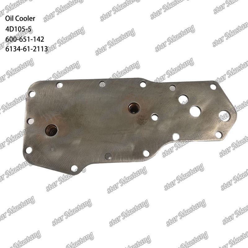 Oil Cooler 4D105-5 600-651-142 6134-61-2113 For KUMATSU Engine Spare Parts