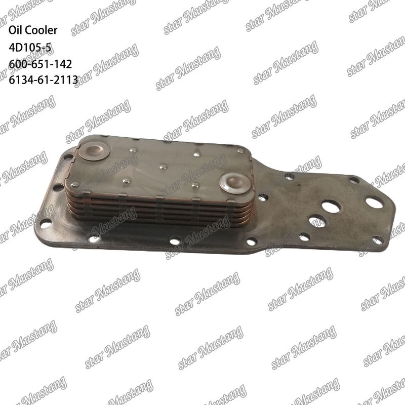 Oil Cooler 4D105-5 600-651-142 6134-61-2113 For KUMATSU Engine Spare Parts