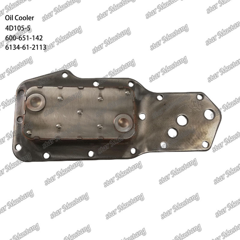 Oil Cooler 4D105-5 600-651-142 6134-61-2113 For KUMATSU Engine Spare Parts
