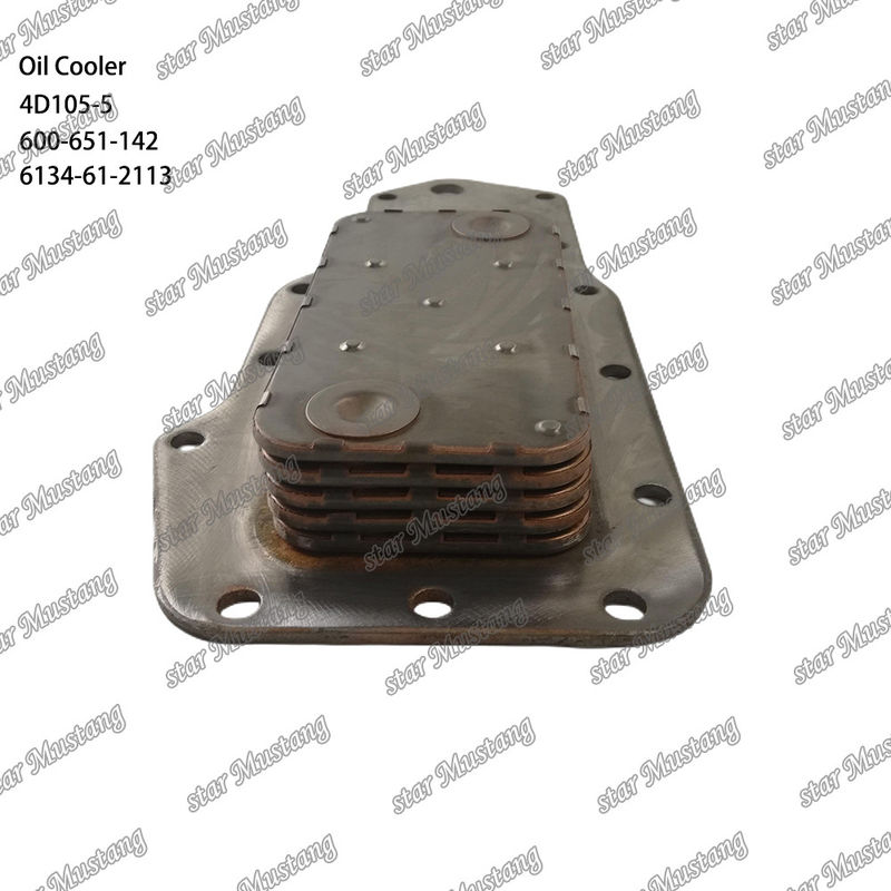 Oil Cooler 4D105-5 600-651-142 6134-61-2113 For KUMATSU Engine Spare Parts