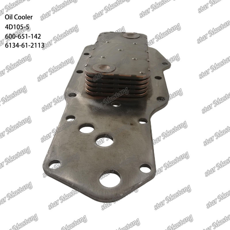 Oil Cooler 4D105-5 600-651-142 6134-61-2113 For KUMATSU Engine Spare Parts