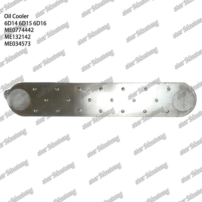 Oil Cooler 6D14 6D15 6D16 4 Pieces ME0774442 ME132142 ME034573 For Mitsubishi Engine Spare Parts