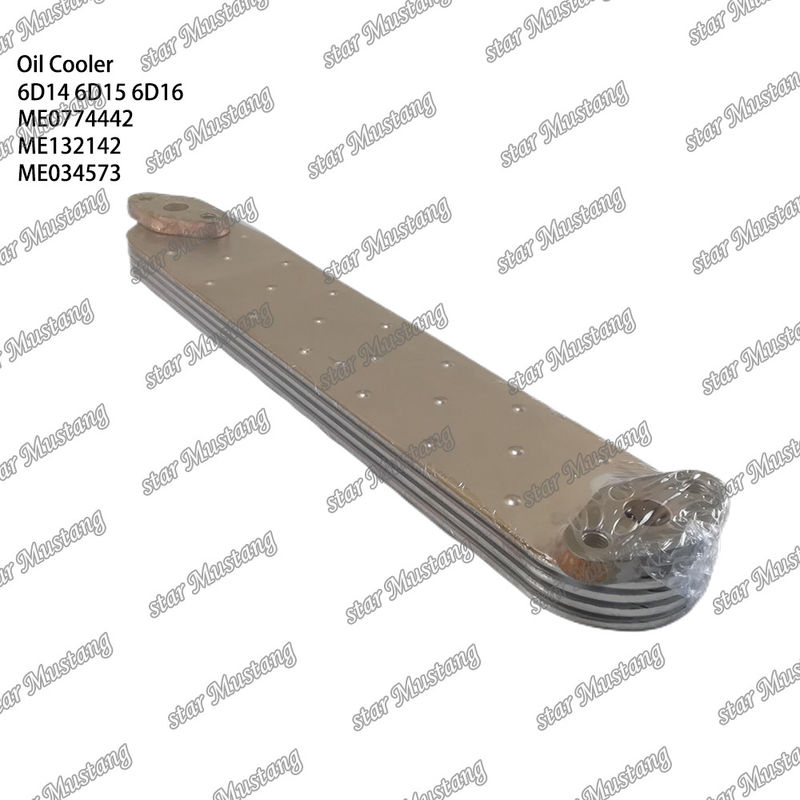 Oil Cooler 6D14 6D15 6D16 4 Pieces ME0774442 ME132142 ME034573 For Mitsubishi Engine Spare Parts