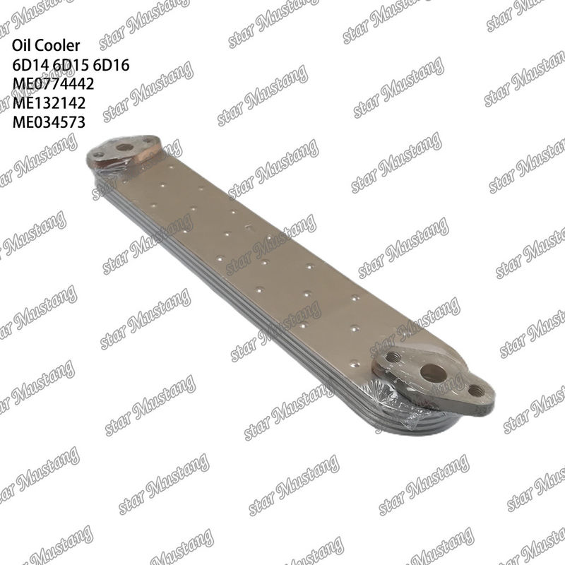 Oil Cooler 6D14 6D15 6D16 4 Pieces ME0774442 ME132142 ME034573 For Mitsubishi Engine Spare Parts