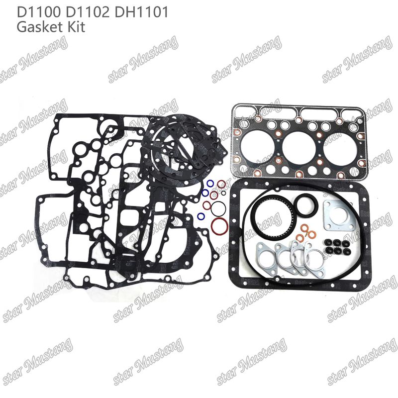 D1100 D1102 DH1101 Full Gasket Set Head Gasket 15354-03310 Upper 07916-24345 Lower 07916-24980 Suitable For Kubota