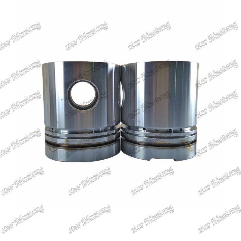 Piston  4D120 6110-33-2132 6113-31-2110 For Kumatsu Engine Spare Parts