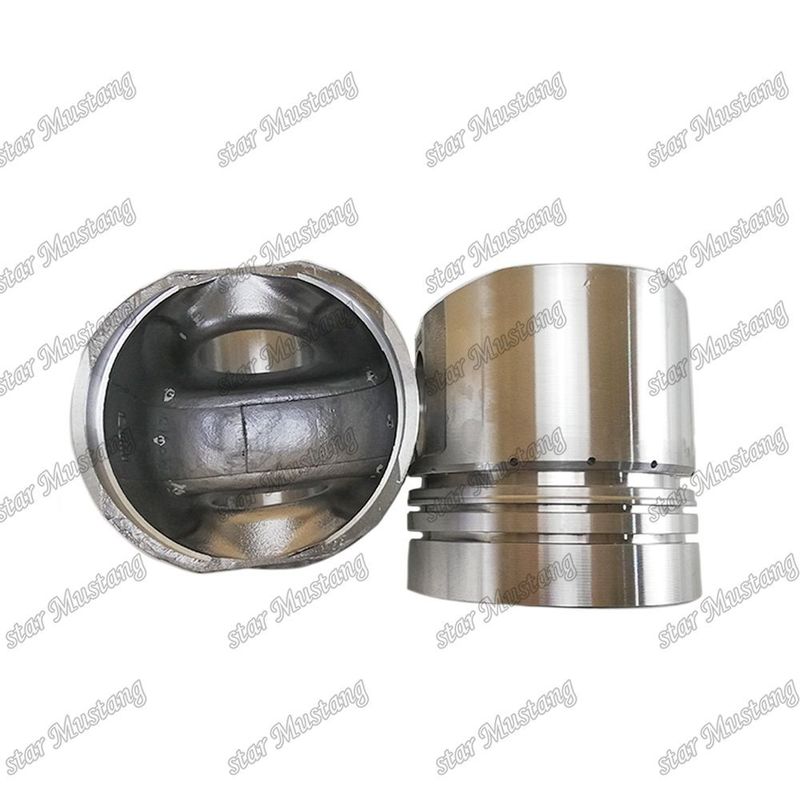 Piston 6D105-1 Square bottom 6136-31-2112 6136-31-2010  For Kumatsu Engine Spare Parts