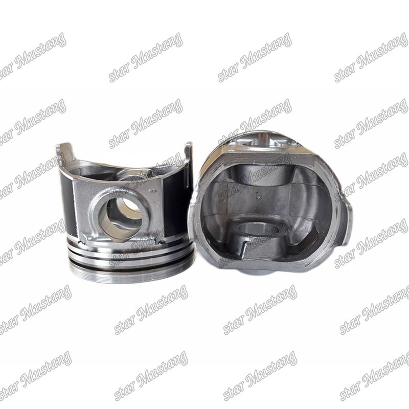 Piston V2607 CR Combustion chamber 45.5mm 1J700-21110 For Kubota Engine Spare Parts