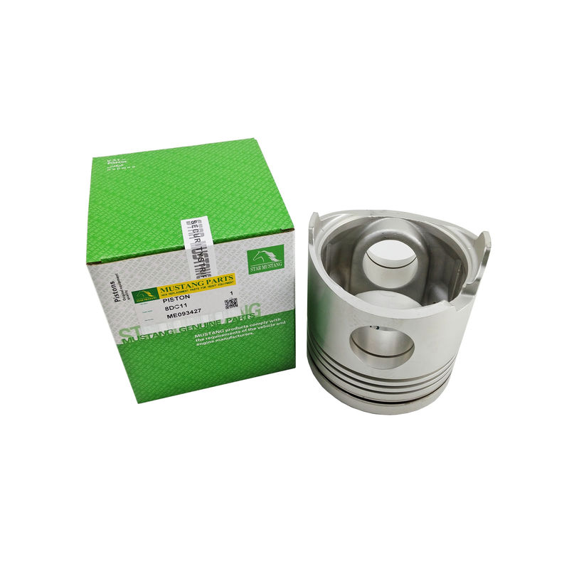 Piston 8DC11 ME093427 Combustion chamber 64mm Oil ring 4mm For Mitsubishi Engine Spare Parts