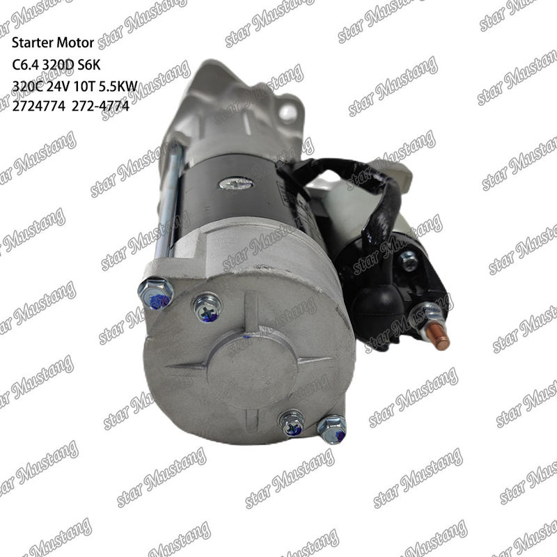 Engine Starter Motor C6.4 320D S6K 320C 24V 10T 5.5KW 2724774 272-4774 For Caterpillar Engine Spare Parts