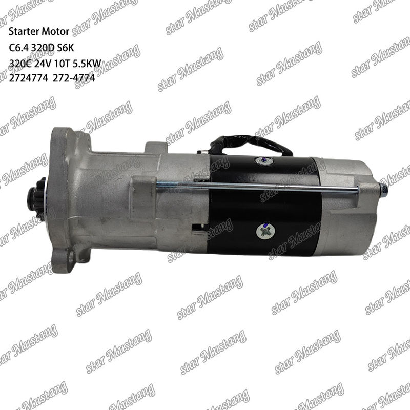 Engine Starter Motor C6.4 320D S6K 320C 24V 10T 5.5KW 2724774 272-4774 For Caterpillar Engine Spare Parts