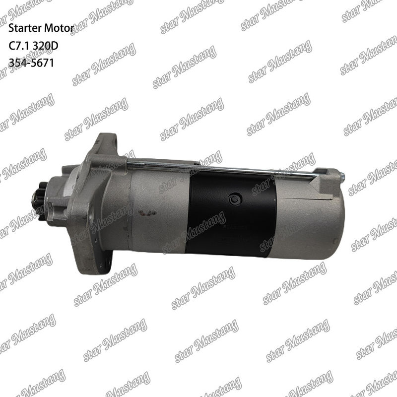 Engine Starter Motor C7.1 320D 24V 10T 7.5KW 354-5671 For Caterpillar Engine Spare Parts