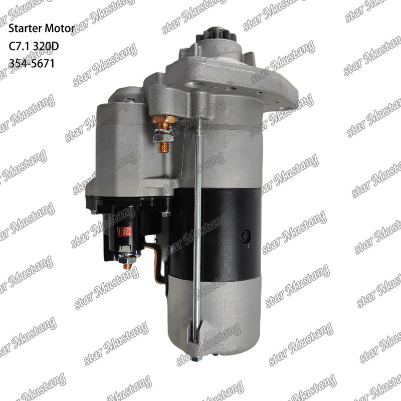 Engine Starter Motor C7.1 320D 24V 10T 7.5KW 354-5671 For Caterpillar Engine Spare Parts