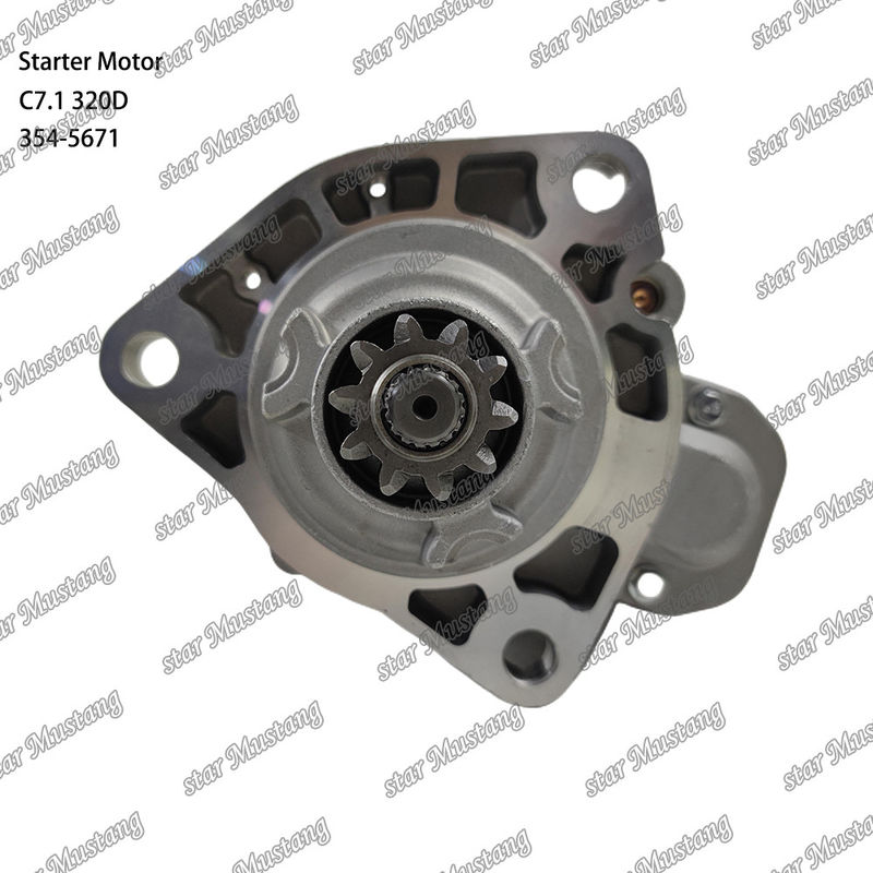 Engine Starter Motor C7.1 320D 24V 10T 7.5KW 354-5671 For Caterpillar Engine Spare Parts