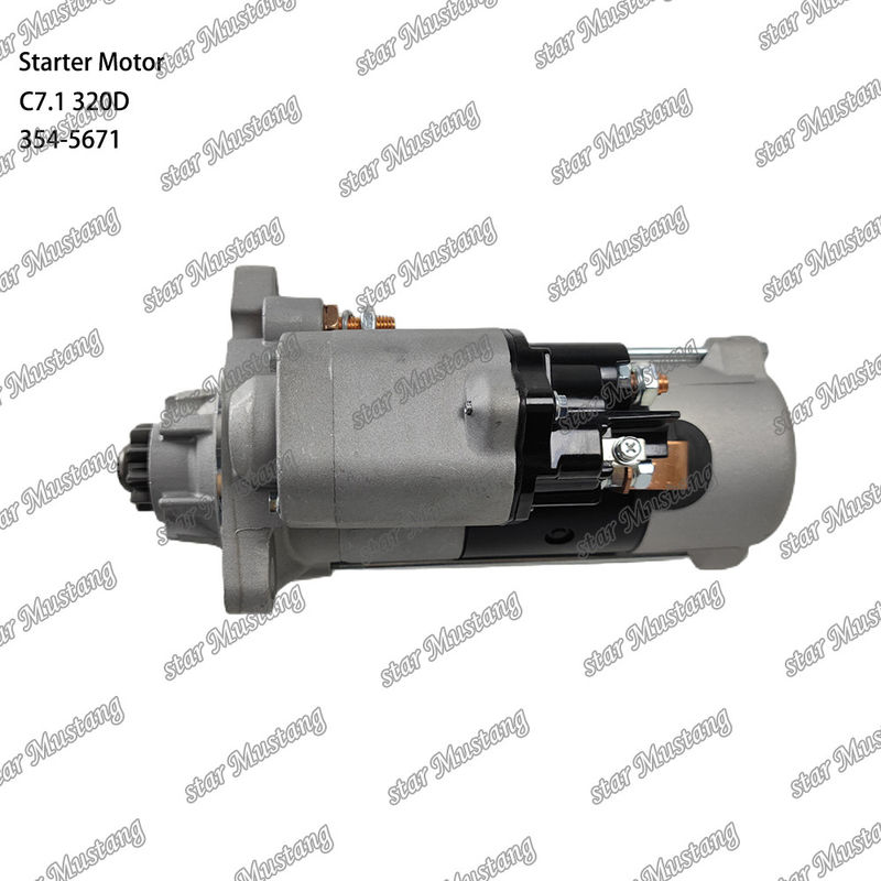 Engine Starter Motor C7.1 320D 24V 10T 7.5KW 354-5671 For Caterpillar Engine Spare Parts