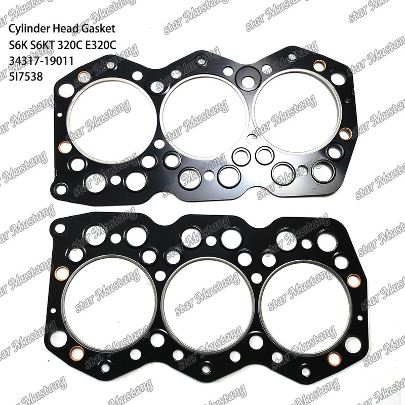 Cylinder head gasket  S6K S6KT 320C E320C 34317-19011 5I7538 For Caterpillar Engine Spare Parts