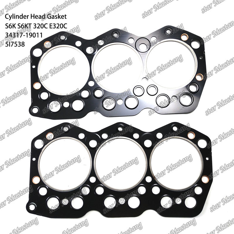 Cylinder head gasket  S6K S6KT 320C E320C 34317-19011 5I7538 For Caterpillar Engine Spare Parts