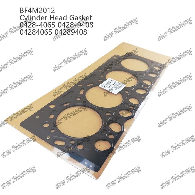Cylinder head gasket BF4M2012 Metal 0428-4065 0428-9408 04284065 04289 For Deutz  Engine Spare Parts