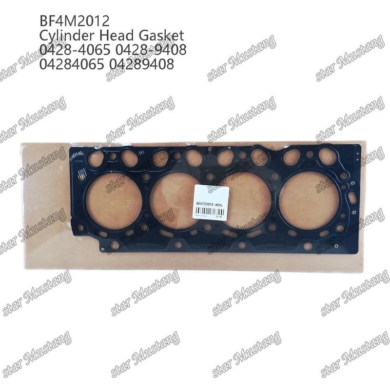 Cylinder head gasket BF4M2012 Metal 0428-4065 0428-9408 04284065 04289 For Deutz  Engine Spare Parts