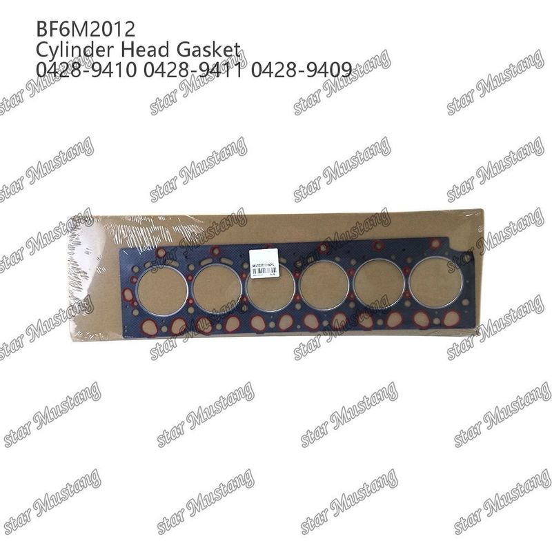 Cylinder head gasket BF6M2012 Asbestos 0428-9410 0428-9411 0428-9409 For Deutz  Engine Spare Parts