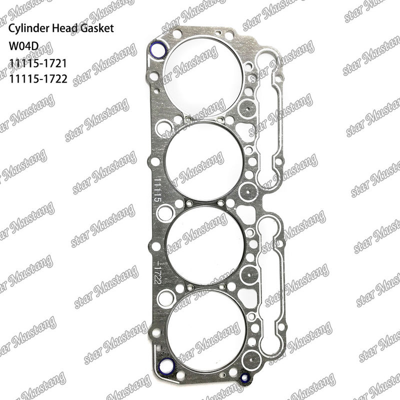 Cylinder head gasket W04D 11115-1721 11115-1722 For HINO Engine Spare Parts