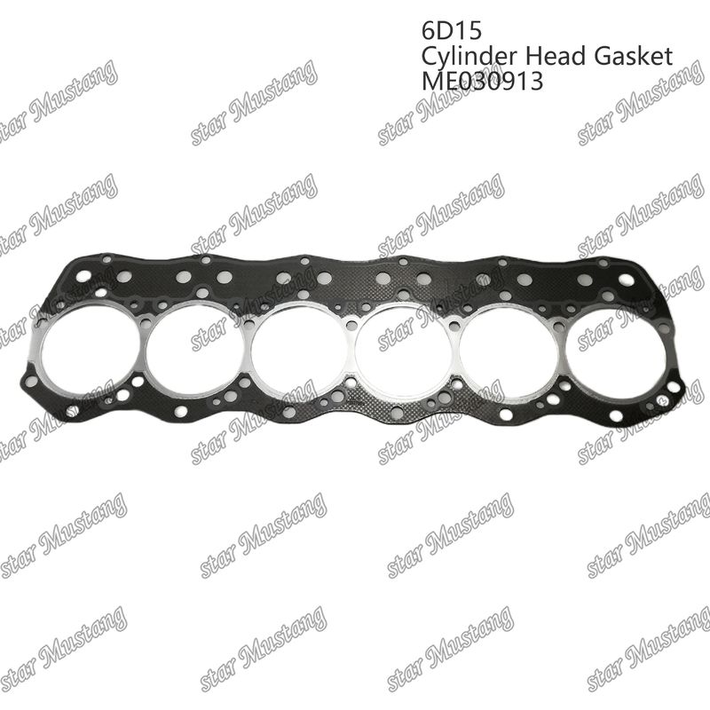 6D15 Cylinder Head Gasket ME030913 Old Type Round Hole for Mitsubishi Engine