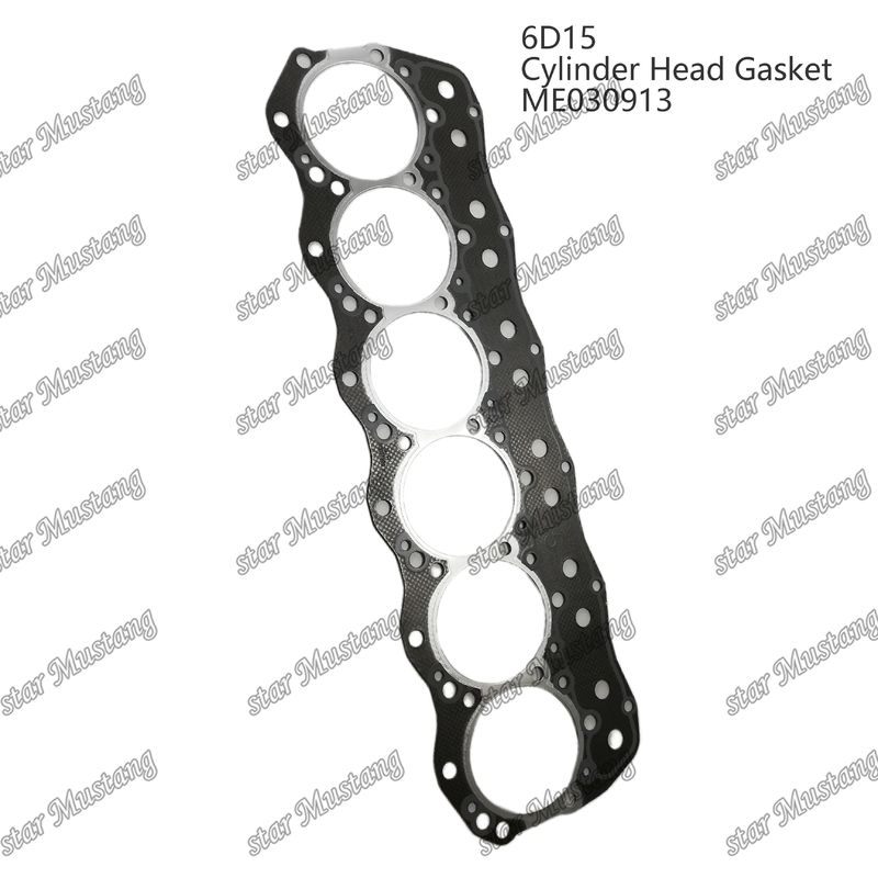 6D15 Cylinder Head Gasket ME030913 Old Type Round Hole for Mitsubishi Engine