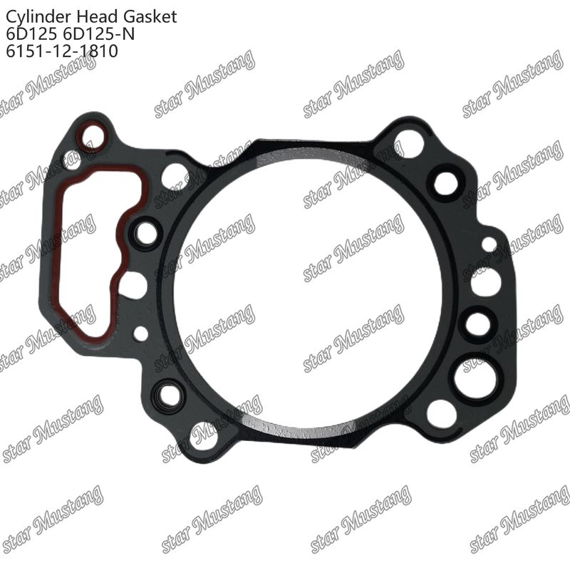 Cylinder Gasket 6D125 6D125-N 6151-12-1810 For KUMATSU Engine Spare Parts