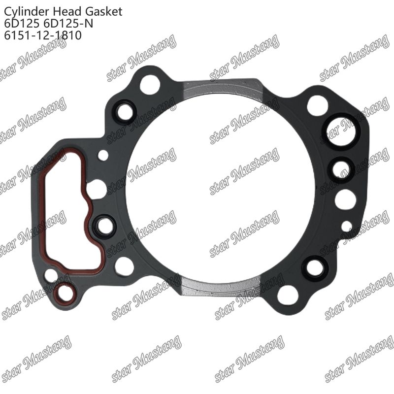 Cylinder Gasket 6D125 6D125-N 6151-12-1810 For KUMATSU Engine Spare Parts