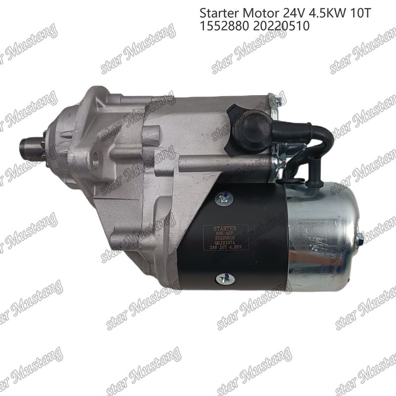 1552880 Engine Starter Motor 24V 4.5KW 10T 20220510 For CUMMINS Engine Spare Parts