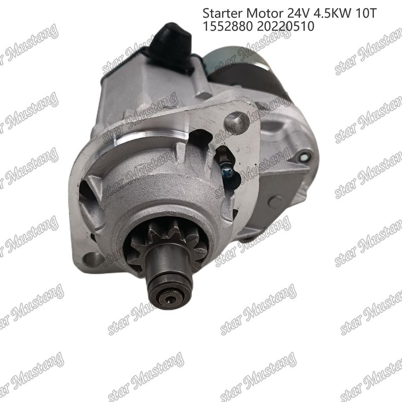 1552880 Engine Starter Motor 24V 4.5KW 10T 20220510 For CUMMINS Engine Spare Parts