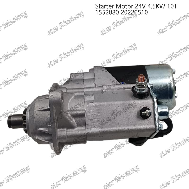 1552880 Engine Starter Motor 24V 4.5KW 10T 20220510 For CUMMINS Engine Spare Parts