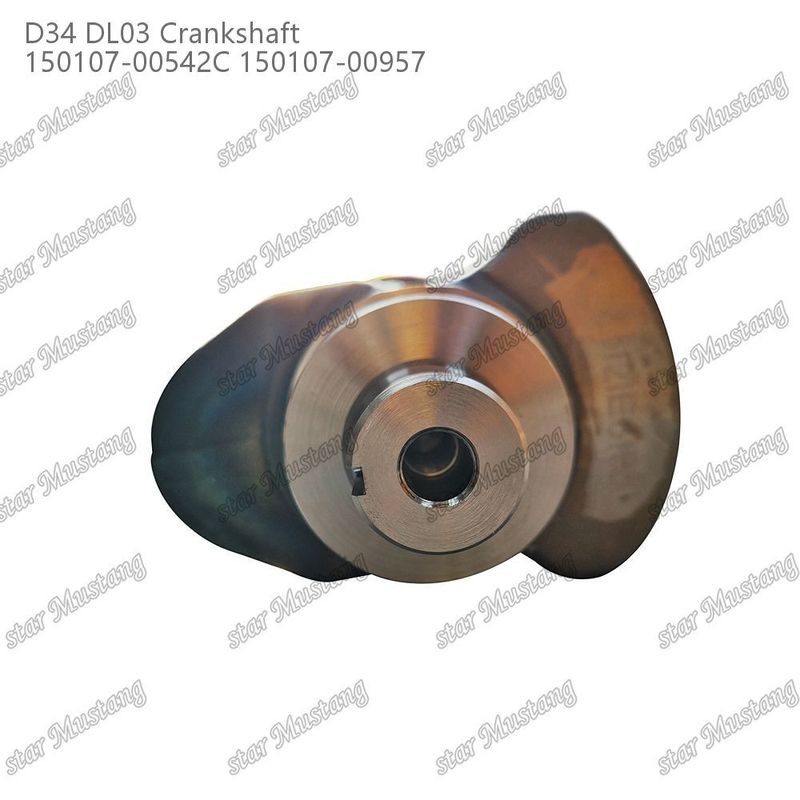Crankshaft D34 DL03 150107-00542C 150107-00957 Suitable for Doosan Engine Spare Parts