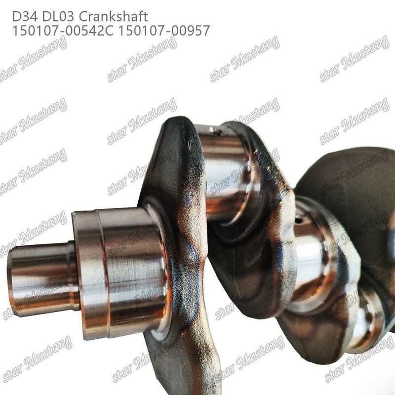 Crankshaft D34 DL03 150107-00542C 150107-00957 Suitable for Doosan Engine Spare Parts