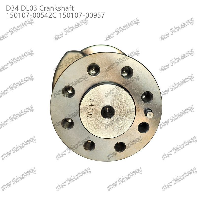 Crankshaft D34 DL03 150107-00542C 150107-00957 Suitable for Doosan Engine Spare Parts