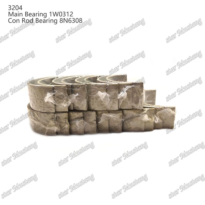Main bearing and con rod bearing 3204 0.25 1W1661 STD 1W0312 8N6308 for Caterpillar Engine Spare Parts