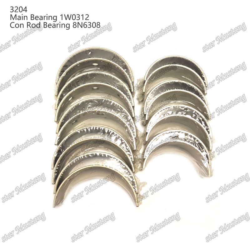 Main bearing and con rod bearing 3204 0.25 1W1661 STD 1W0312 8N6308 for Caterpillar Engine Spare Parts