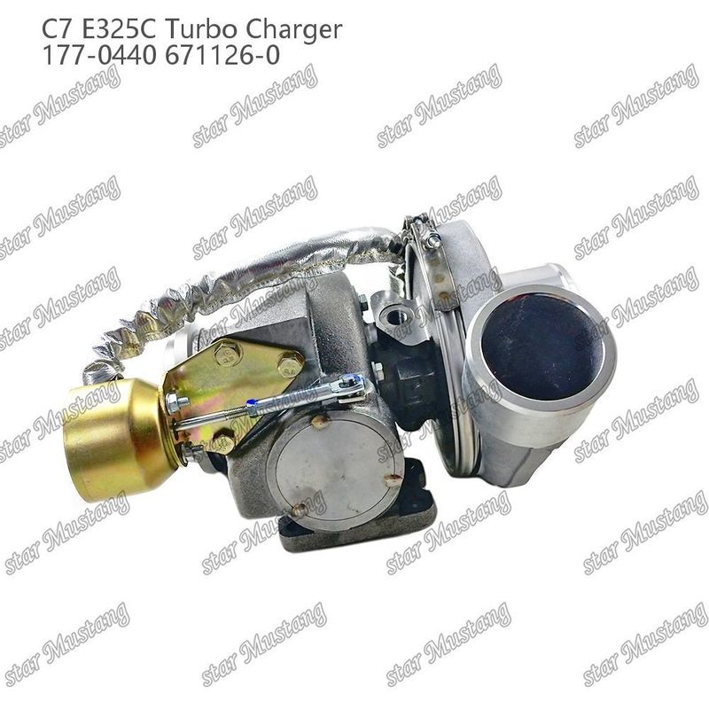 Turbocharger C7 E325C 177-0440 671126-0 Engine Part with Integral Structure and 6 Months