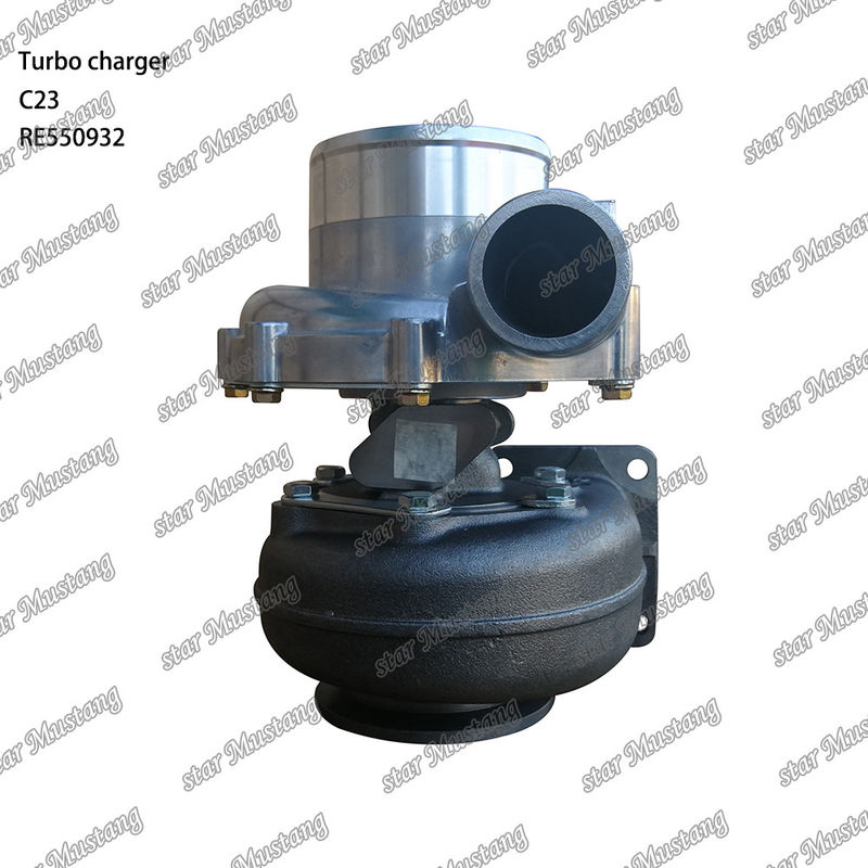 C23 228 John Deere RE550932 ENGINE TURBO CHARGER Engine Part With Integral Structure And 6 Months
