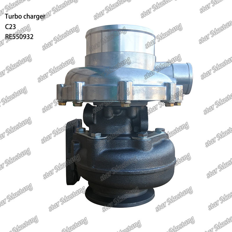 C23 228 John Deere RE550932 ENGINE TURBO CHARGER Engine Part With Integral Structure And 6 Months
