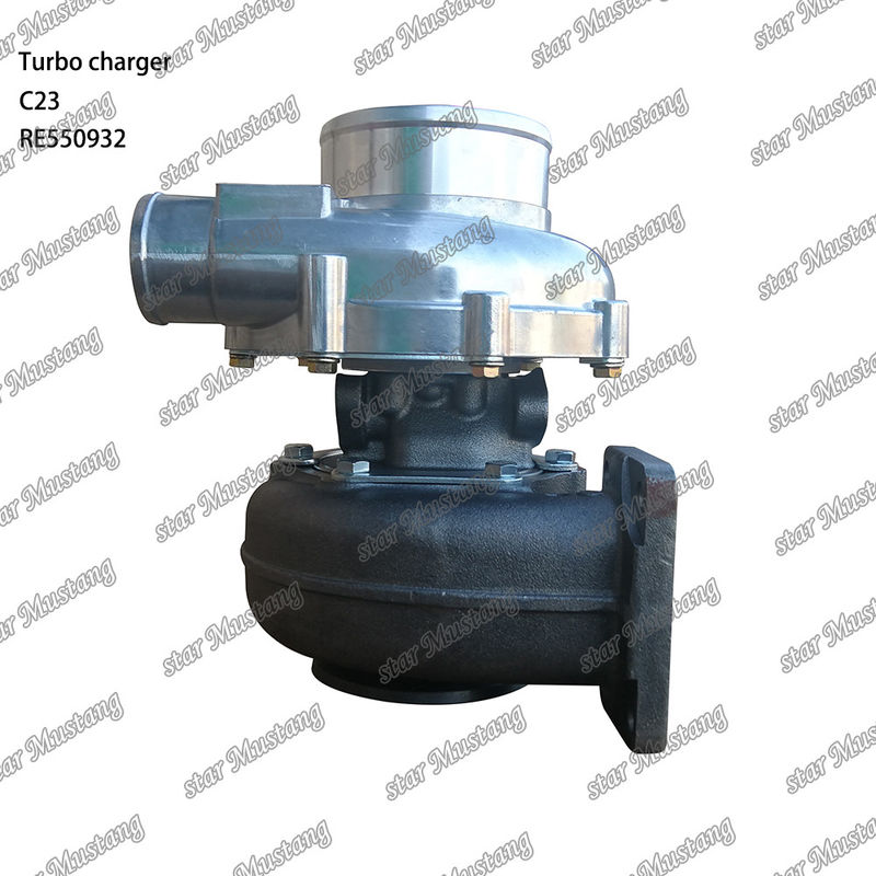 C23 228 John Deere RE550932 ENGINE TURBO CHARGER Engine Part With Integral Structure And 6 Months