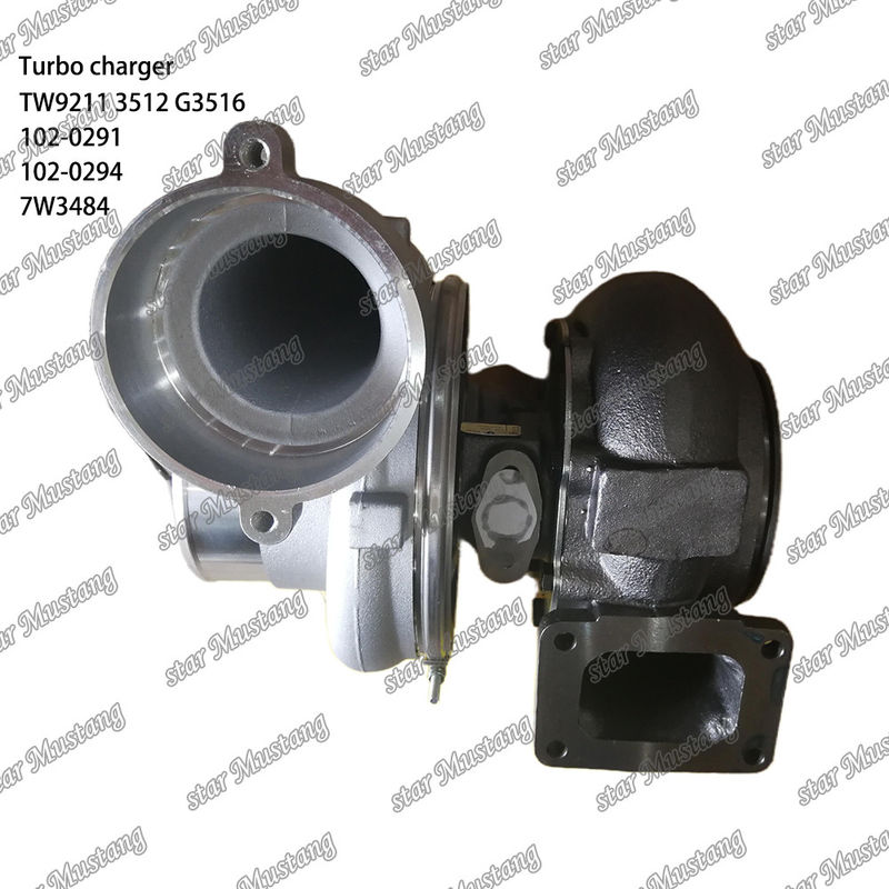 Turbocharger TW9211 3512 G3516 102-0291 102-0294 7W3484 Engine Part with Integral Structure and 6 Months