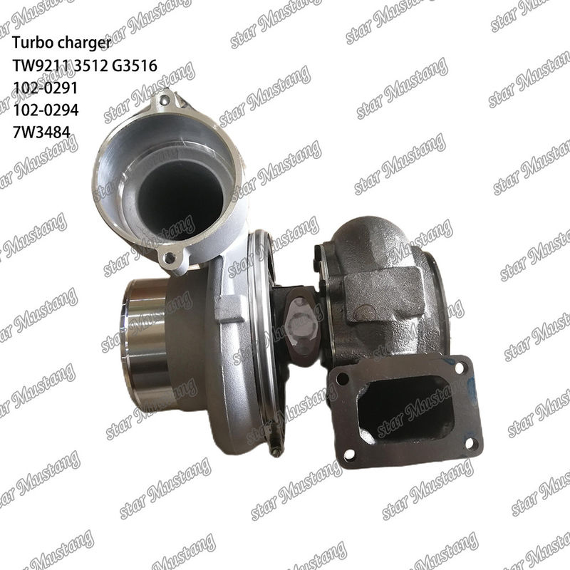 Turbocharger TW9211 3512 G3516 102-0291 102-0294 7W3484 Engine Part with Integral Structure and 6 Months