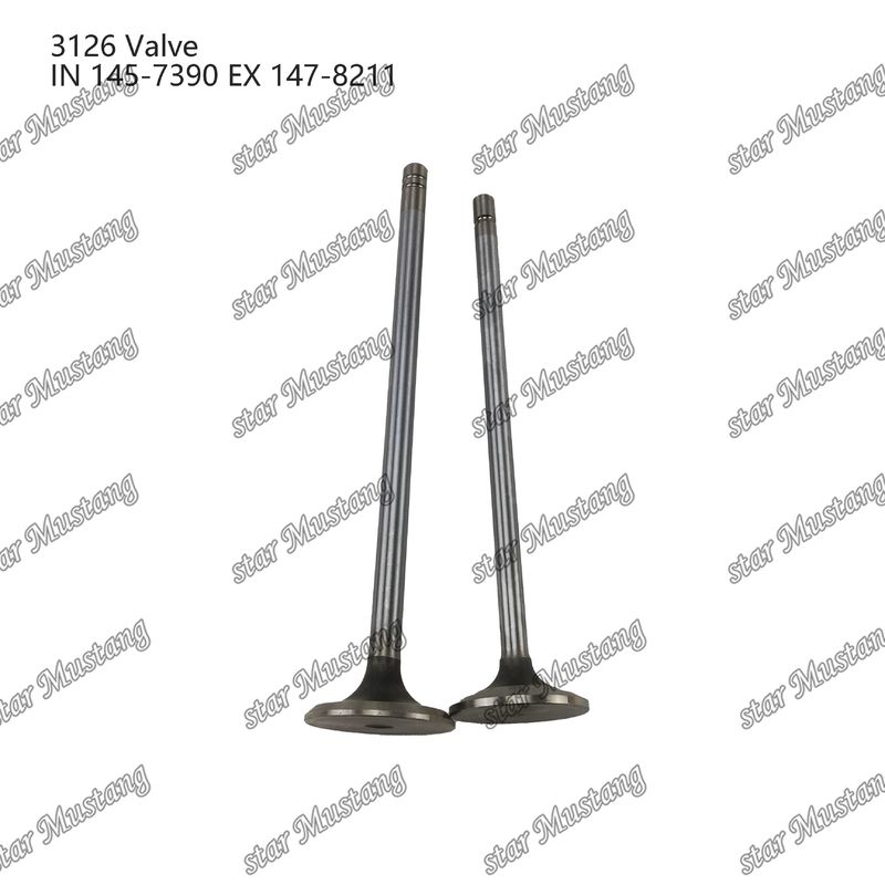Valve 3126 Inlet 145-7390 Exhaust 147-8211 Suitable For Caterpillar Engine Spare Parts