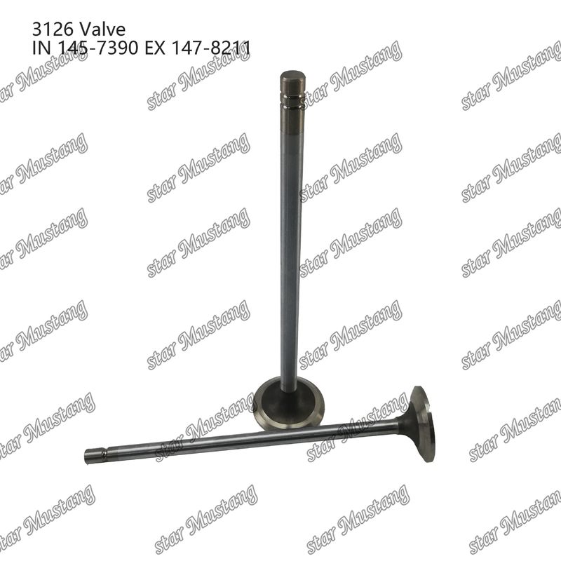 Valve 3126 Inlet 145-7390 Exhaust 147-8211 Suitable For Caterpillar Engine Spare Parts