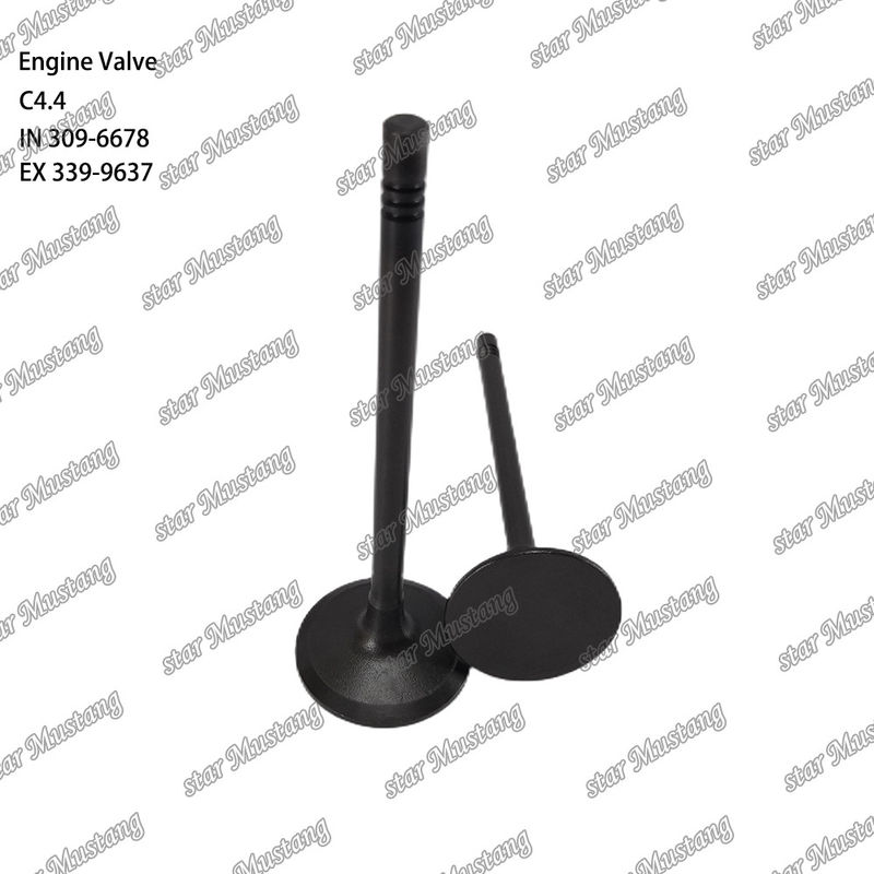 Original Diesel Engine Valve C4.4 IN 309-6678 EX 339-9637 for Caterpillar Parts