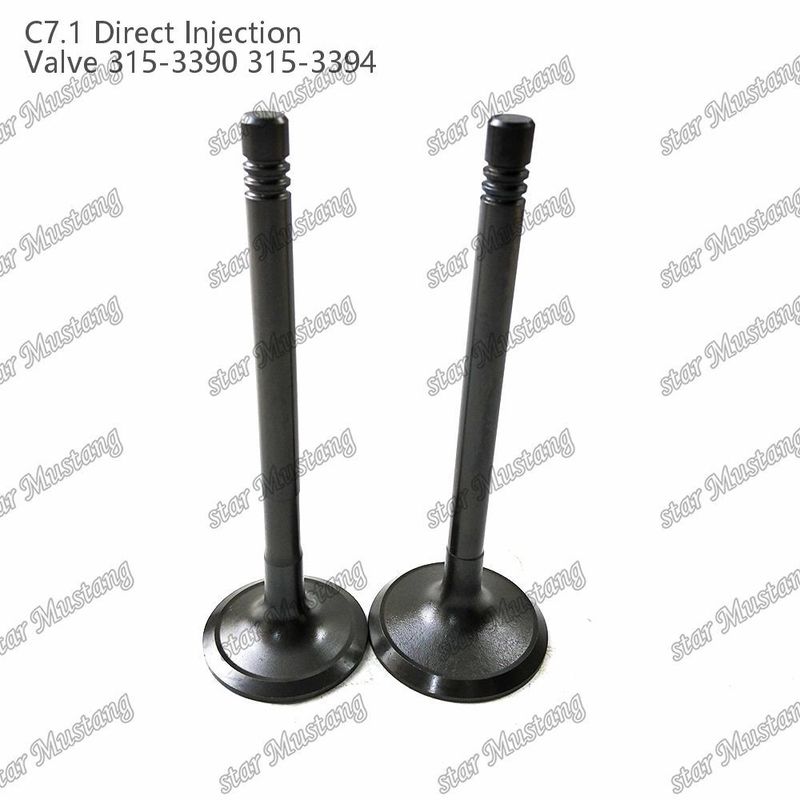 Valve C7.1 Direct Injection 315-3390 315-3394 46.5-9-128mm 41.5-9-128mm Suitable For Caterpillar Engine Spare Parts