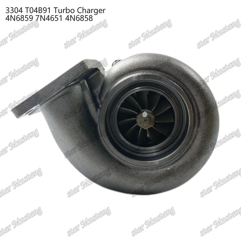 Turbocharger T04B91 3304 4N6859 7N4651 4N6858 Engine Part with Integral Structure and 6 Months