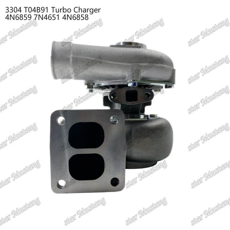 Turbocharger T04B91 3304 4N6859 7N4651 4N6858 Engine Part with Integral Structure and 6 Months